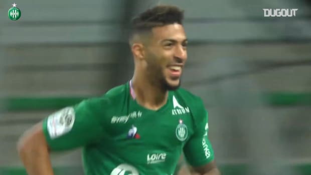 All Denis Bouanga’s goals vs Monaco